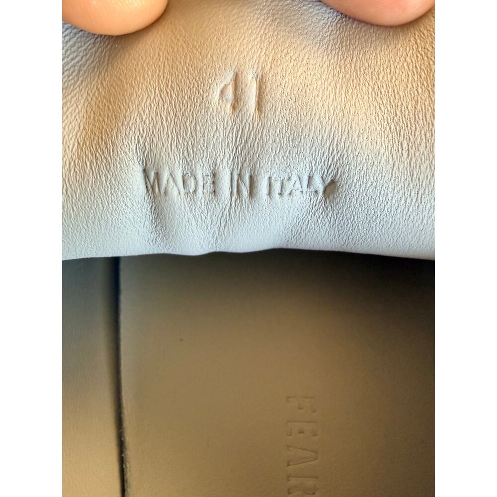 Fear of God 101 Low-Top Suede Sneakers Warm Light Gray Men's 8/41 - Picture 9 of 10